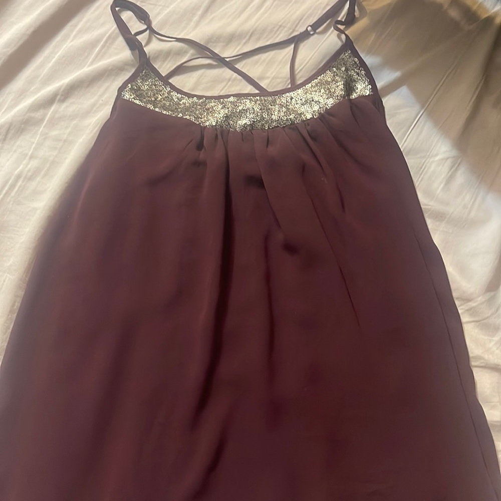 Chiffon tank top